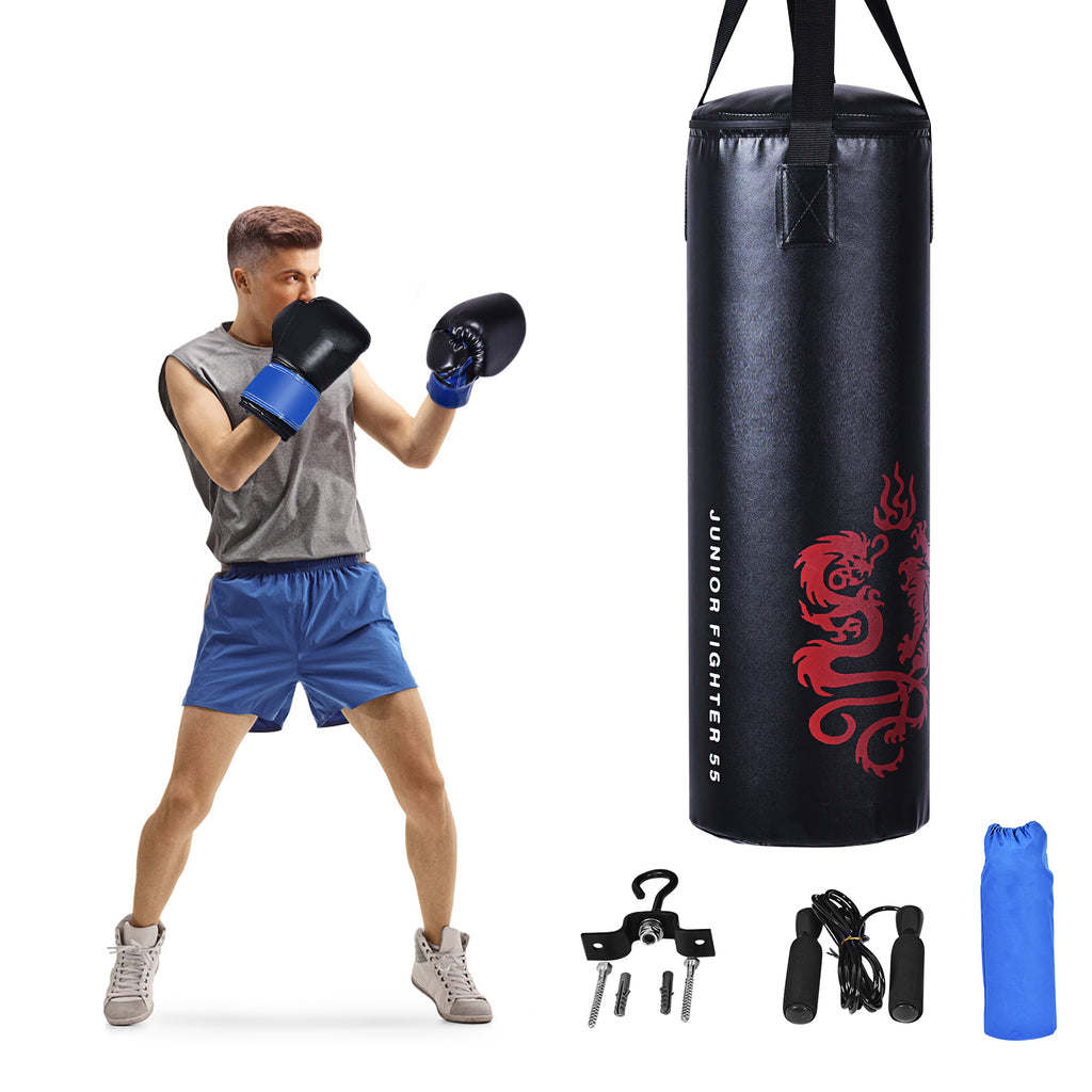 5 Pieces Kids Punching Bag Set Boxing Set with Gloves