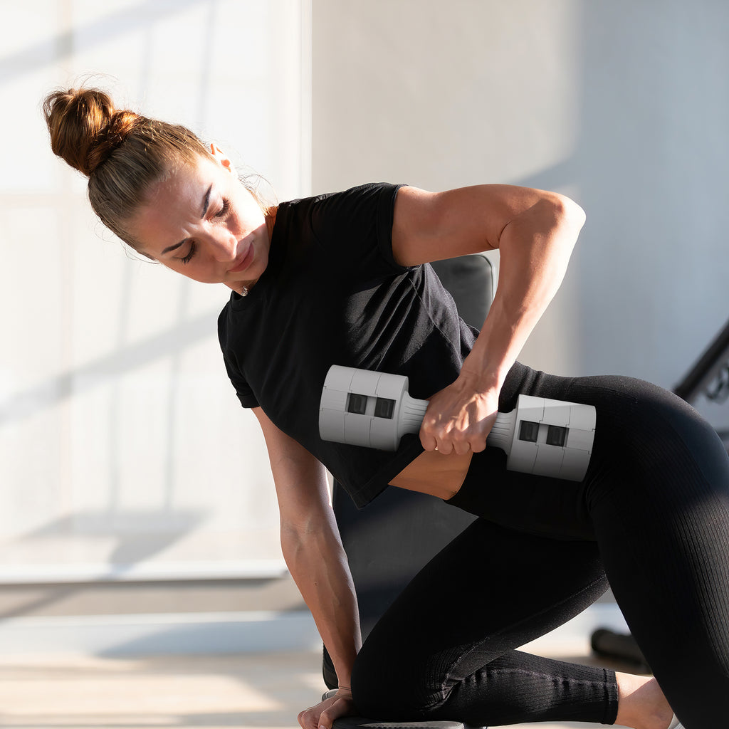SPORTNOW Dumbbells Set, Adjustable Weights for Women Men Home Gym Workout, 2.5KG x 2