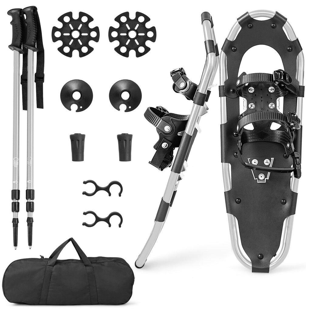 4 in 1 Lightweight Terrain Snowshoes for Adults Youth Kids 30 Inches: 78 cm x 23 cm