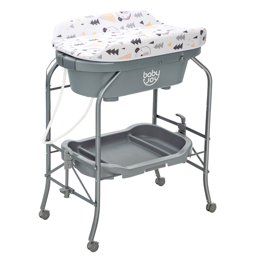 2 in 1 Baby Change Table with Bath Tub