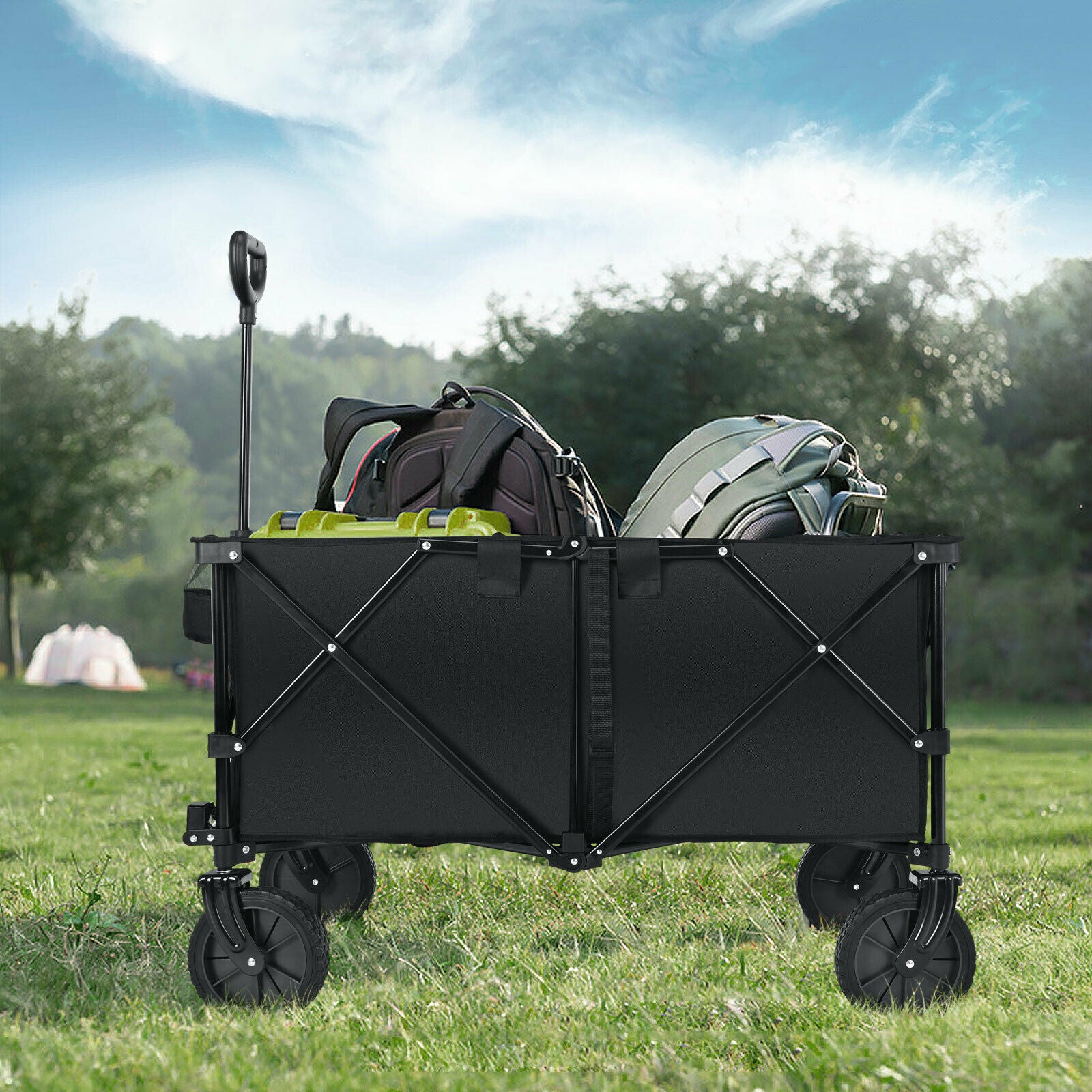 212L Collapsible Folding Wagon Cart