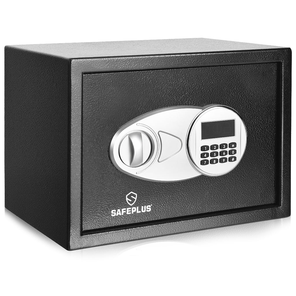 15L Security Safe Box with 2 Keys for Home Office Hotel