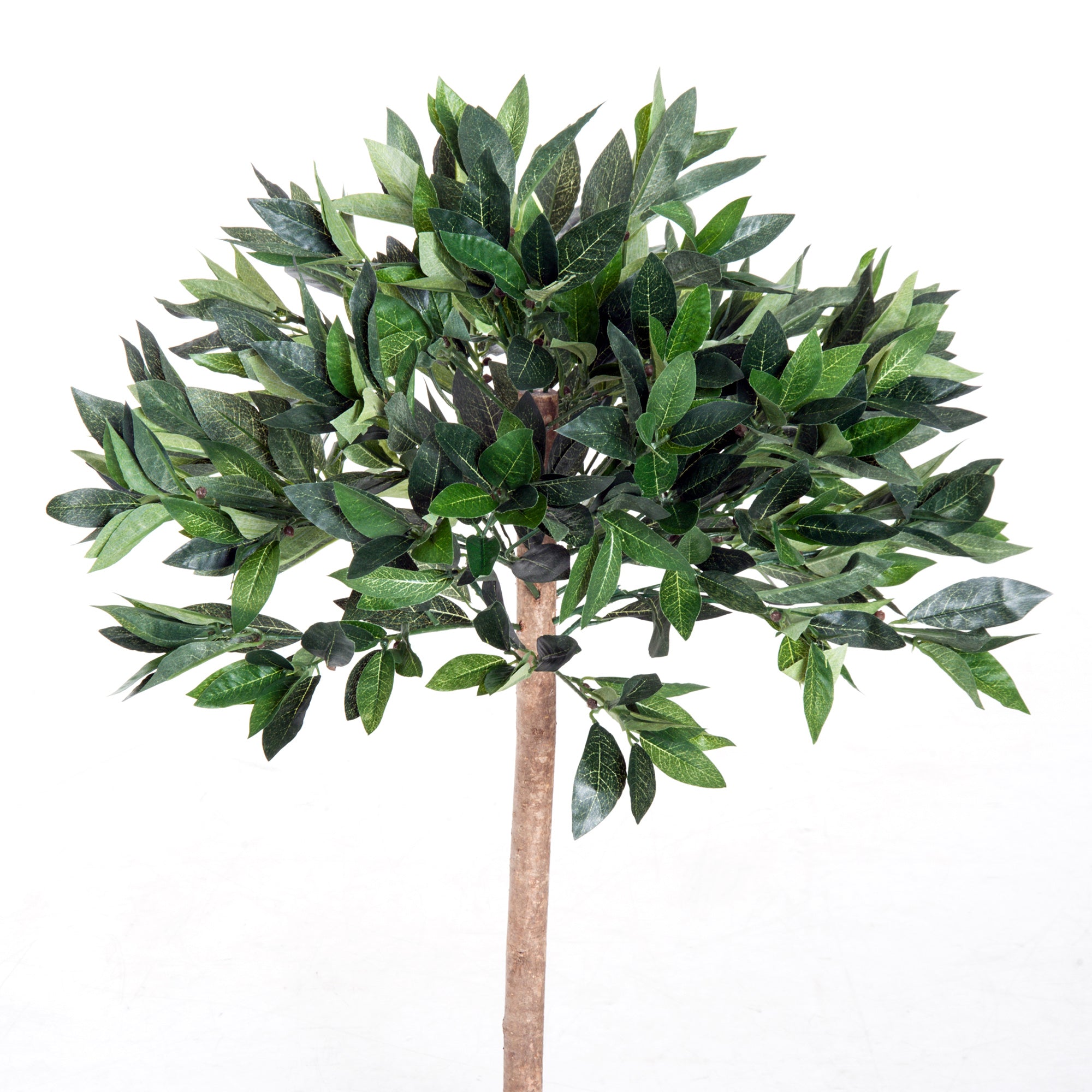 Outsunny 3ft Artificial Olive Tree Indoor Plant Greenary for Home Office Potted in An Orange Pot - Inspirely