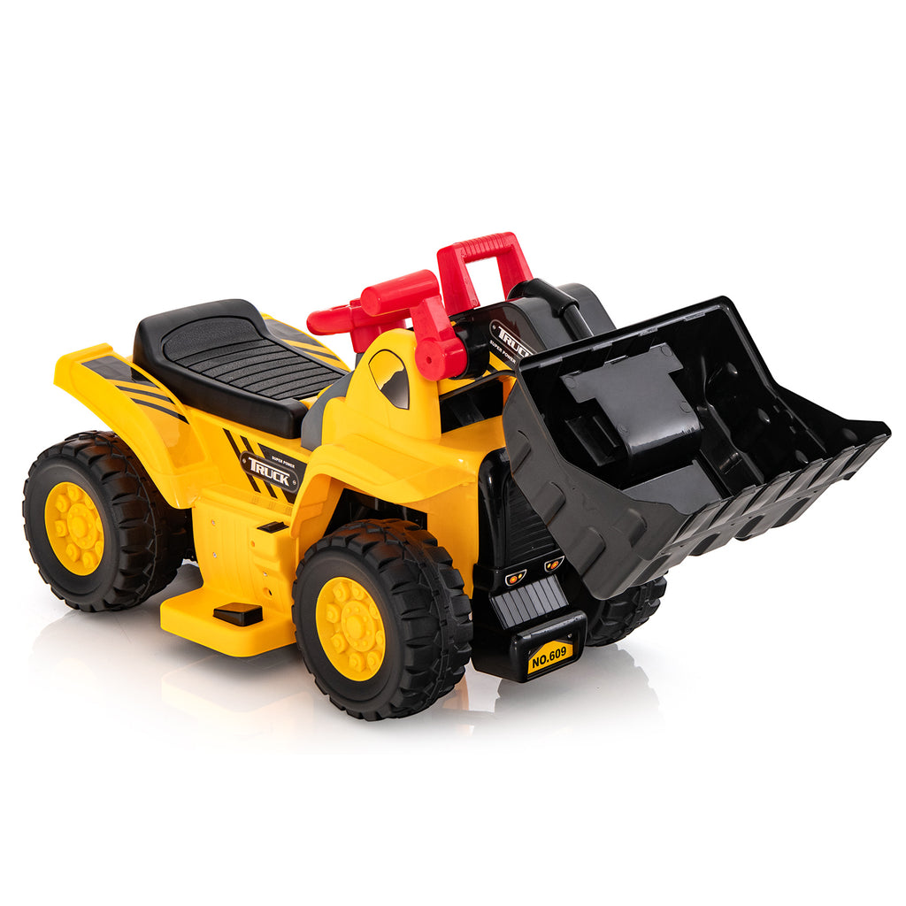Kids Ride On Excavator Toy with Controllable Digging Bucket