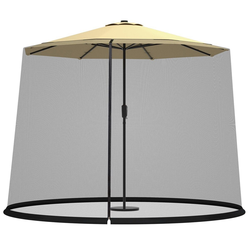 2.7M 3M (9FT 10FT) Patio Umbrella Mosquito Netting for Outdoor