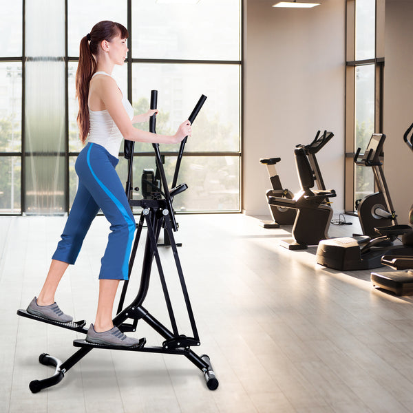 HOMCOM Adjustable Twist Stepper Step Machine For Home Gym Aerobic Workout