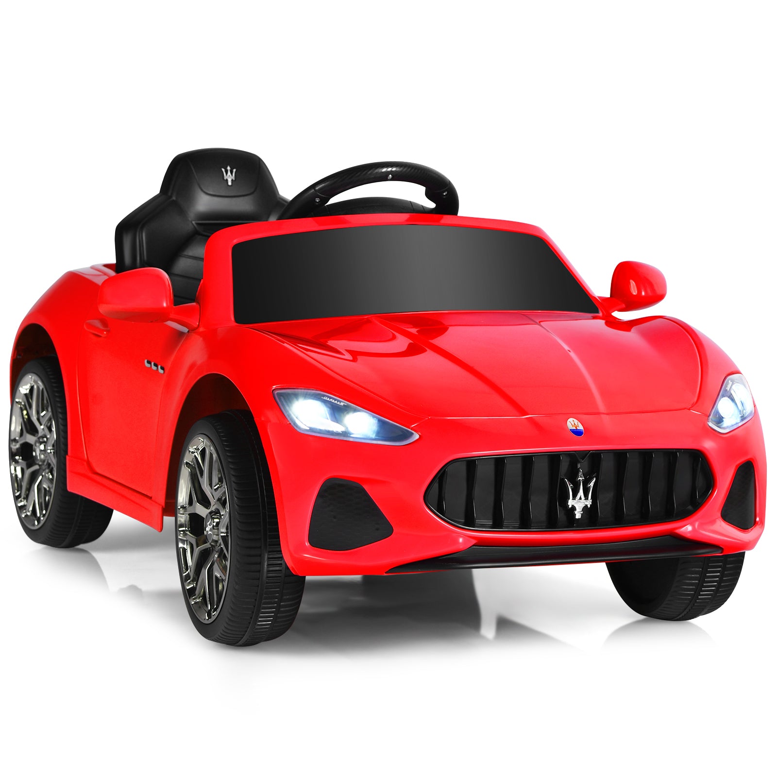12V Electric Kids Ride On Car for 3+ Years Old Boys Girls Red