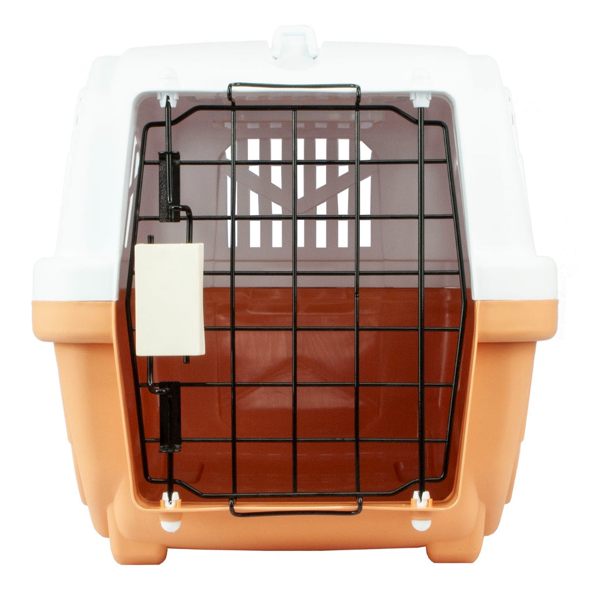 Hard Brown Pet Carrier - Large - Inspirely