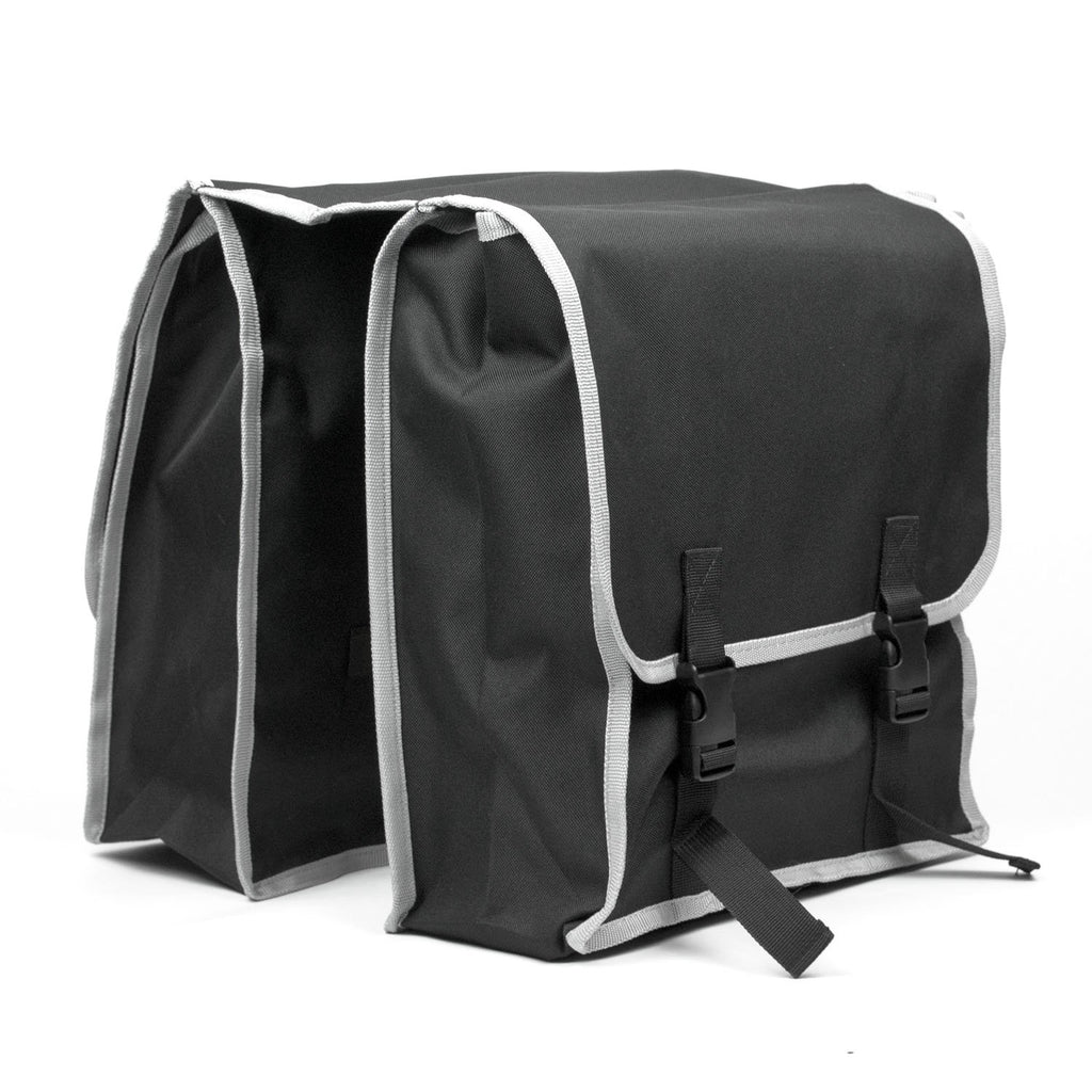 Bicycle Double Rack Pannier - Black - Inspirely