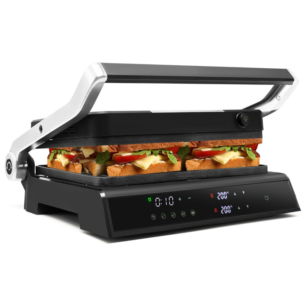 1200W Non Stick Electric Grill with Adjustable Temperature