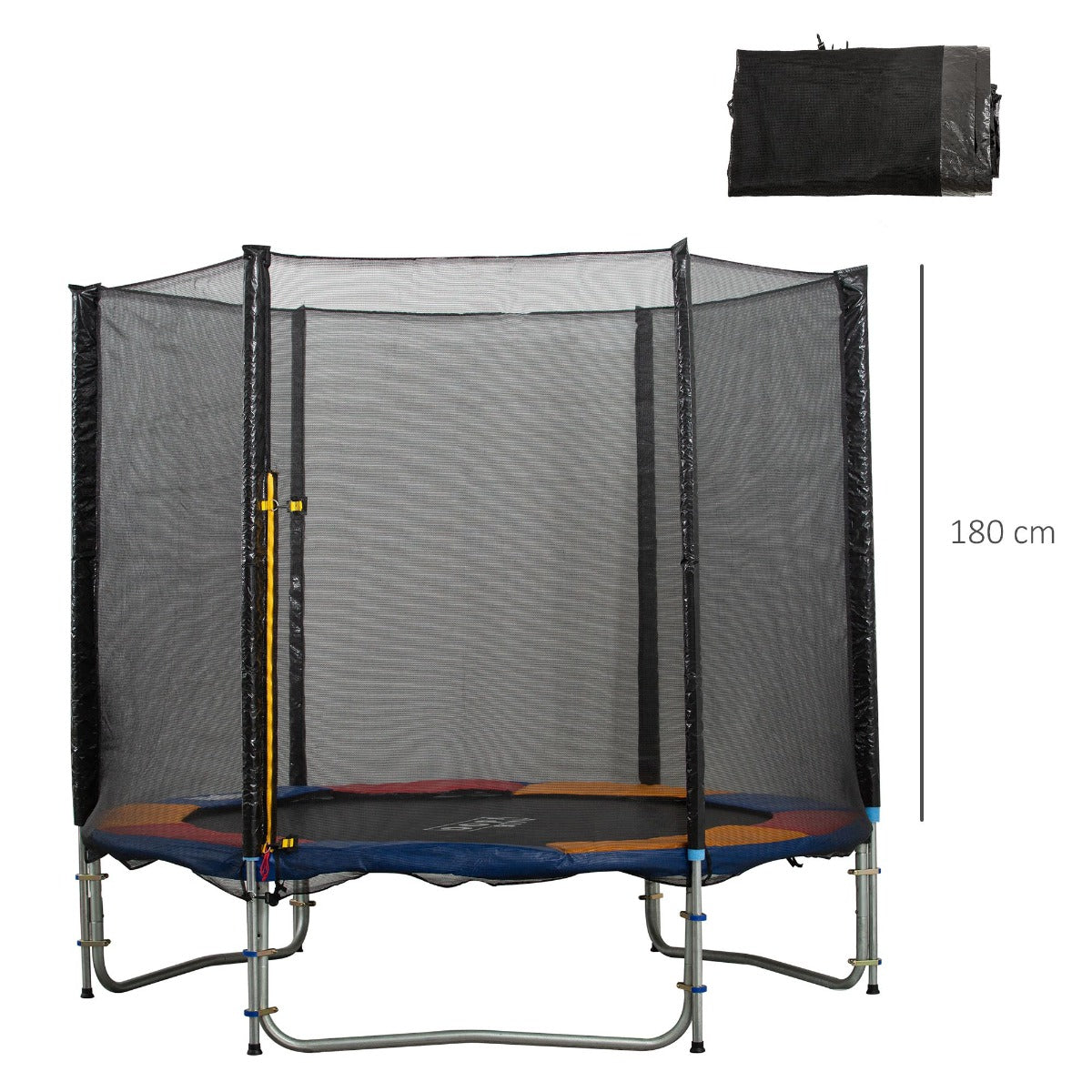 HOMCOM 10ft Replacement Safety Trampoline Net with Enclosure - Inspirely