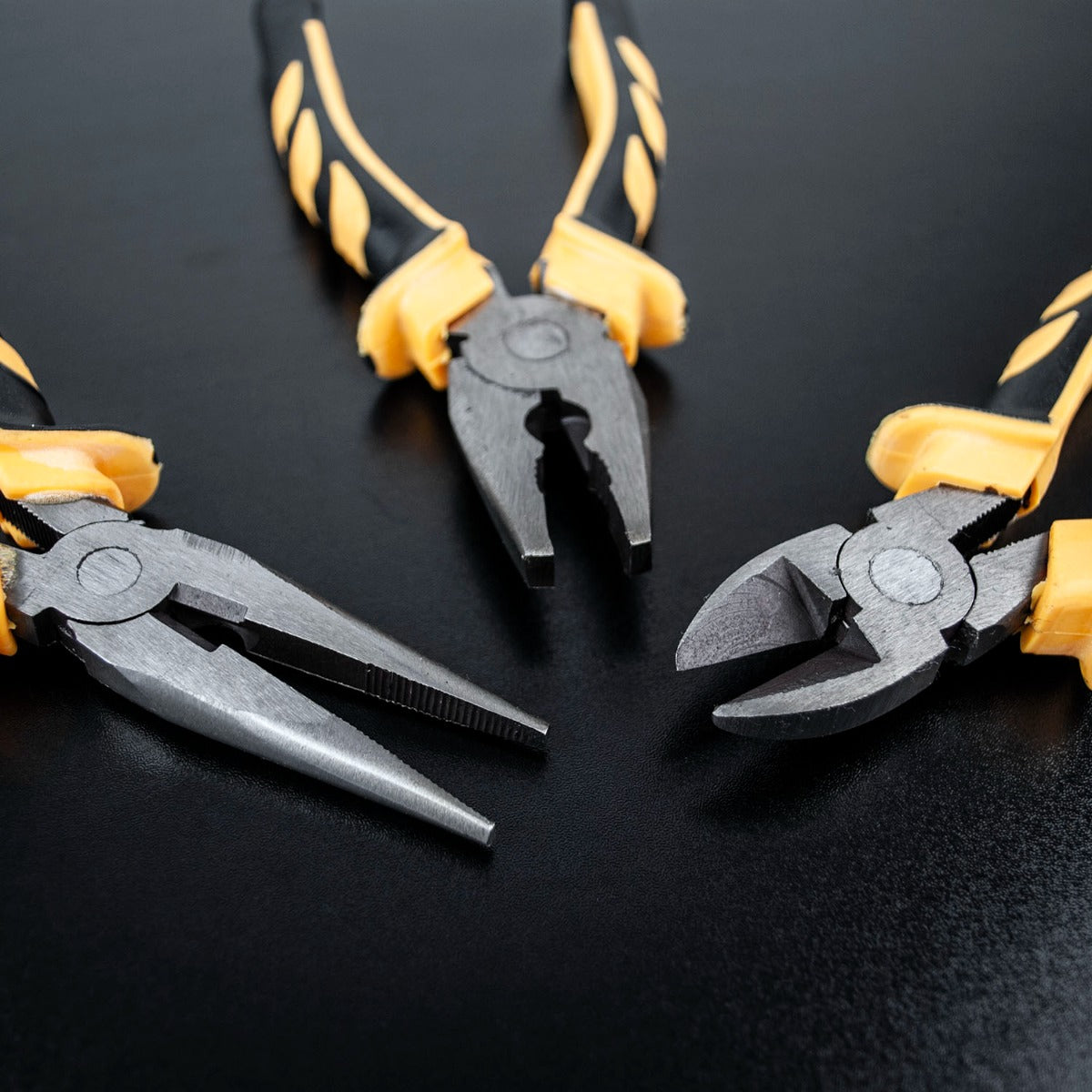 3 Pieces Soft Grip Pliers Set - Inspirely
