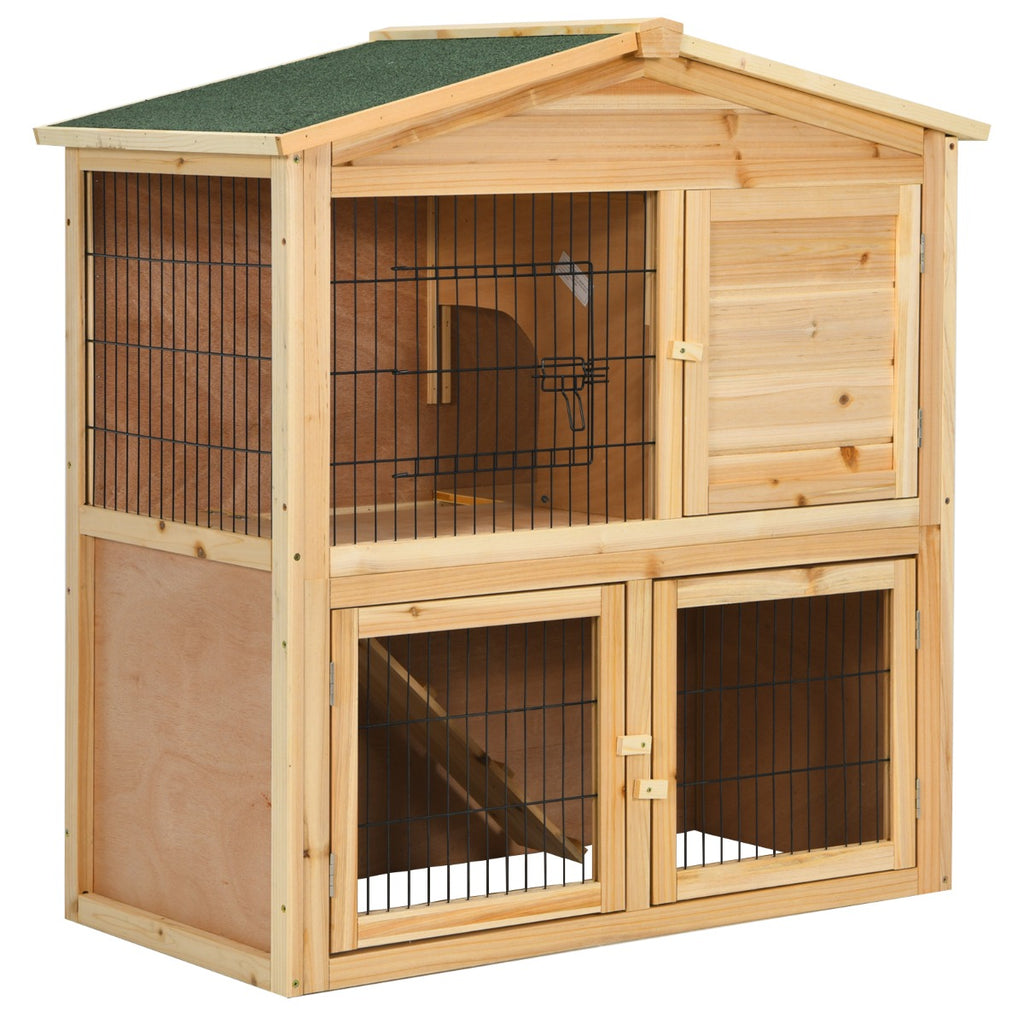 Large Bunny Rabbit Cage with Waterproof Roof