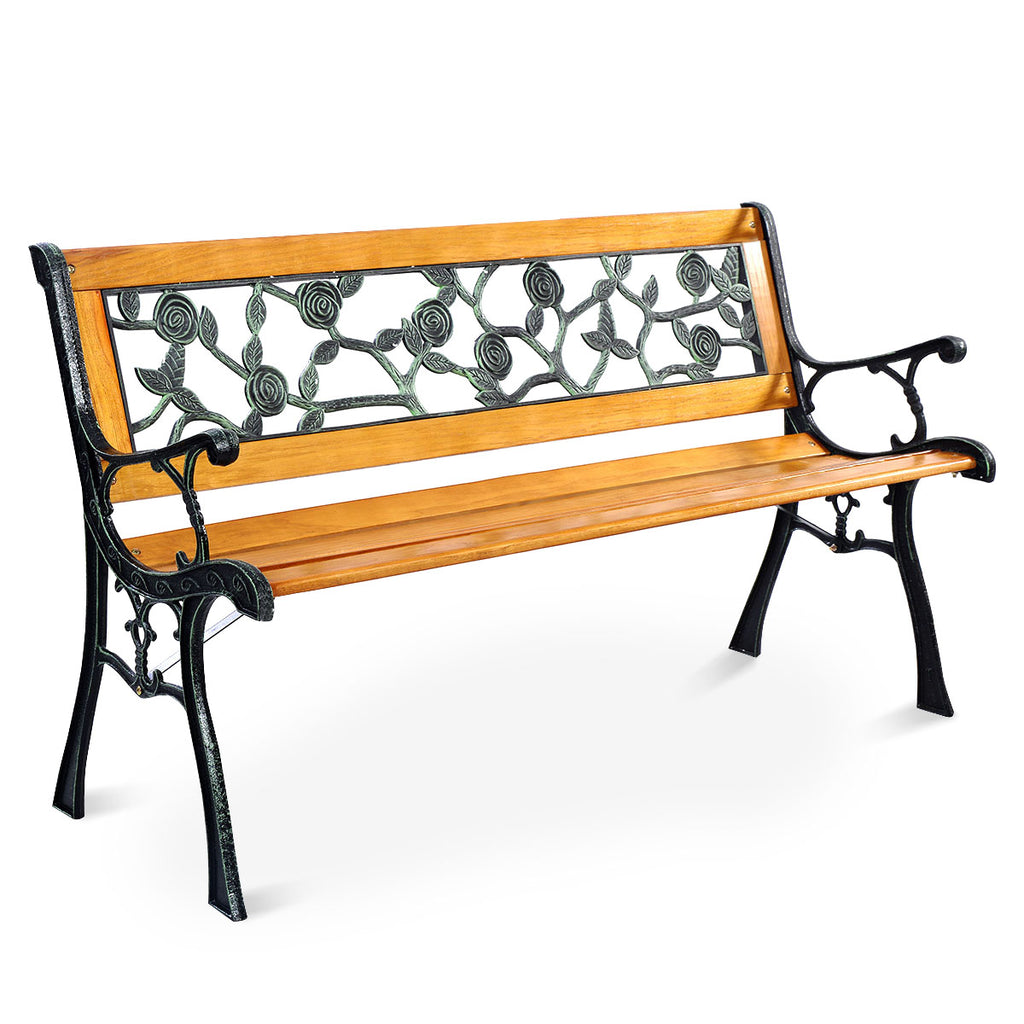 Weather Proof Outdoor Furniture with Wood Frame for Backyard Porch Patio
